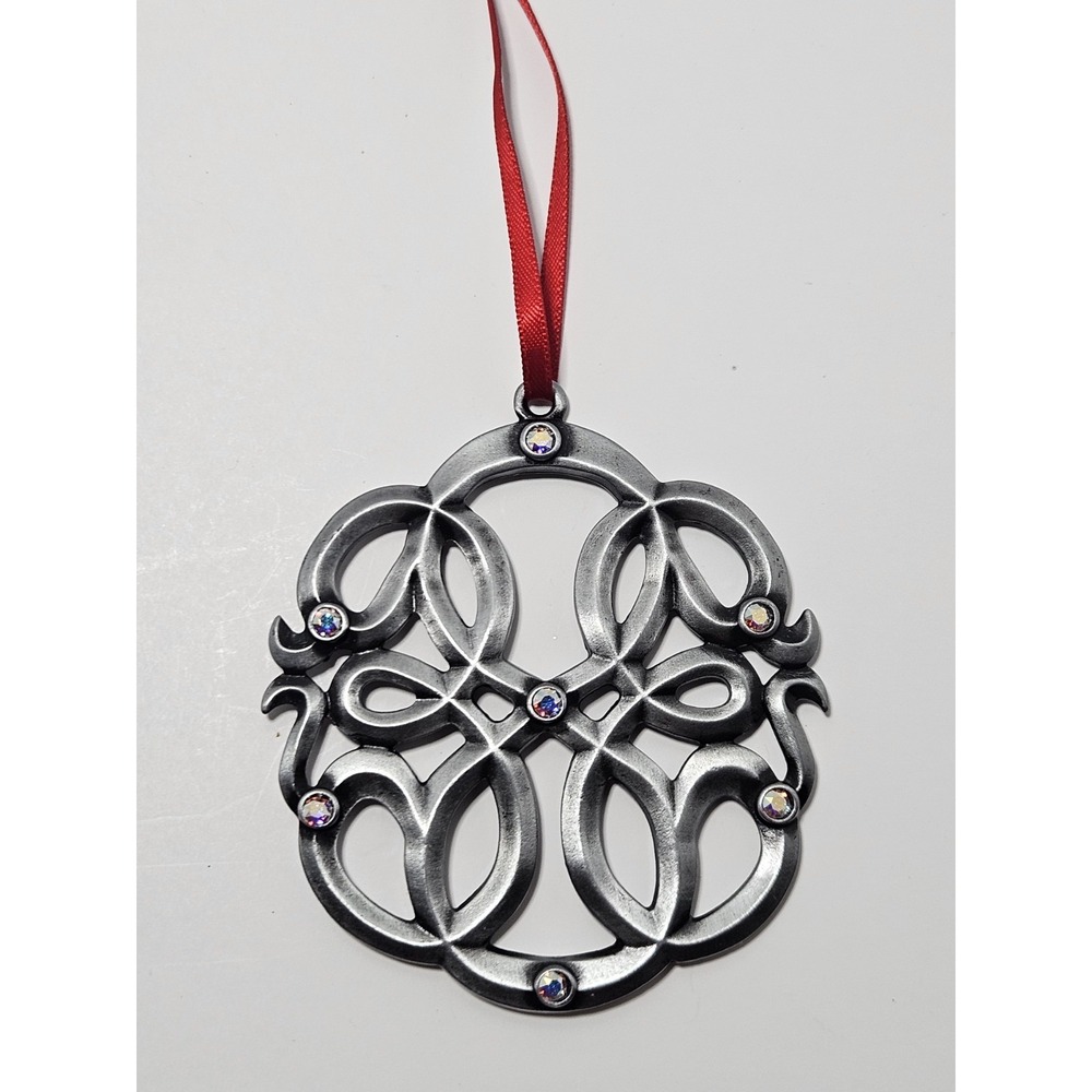 Alex & Ani Path Of Life Ornament Adorned With Swarovski Crystals Holiday Sparkle